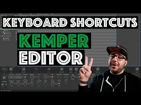 Kemper Editor Keyboard Shortcuts - Kemper Tips and Tricks