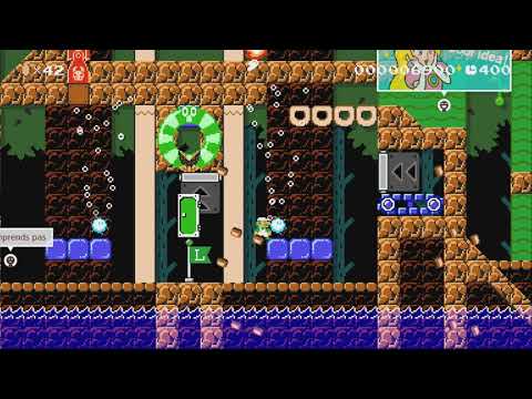 ▲Zelda: Kokiri Forest Twisters▼ by Dannyh09 - Super Mario Maker 2 - No Commentary 1bu
