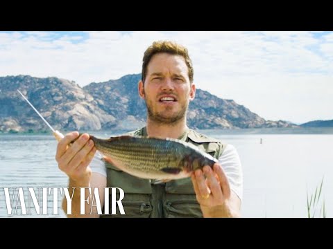 Chris Pratt Cleans and Guts A Fish | Vanity Fair