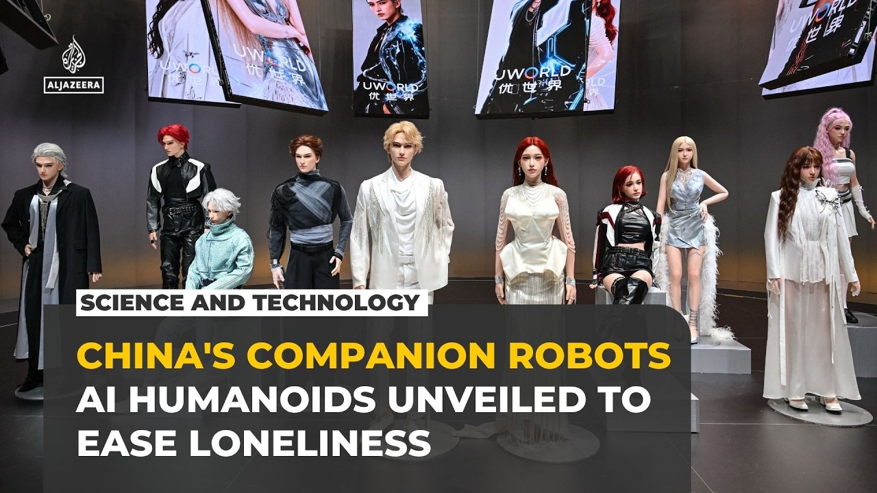 China unveils humanoid AI 'companion robots' to ease loneliness