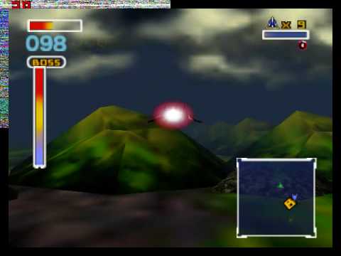 SF64: Enhanced boss battle