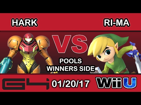 Genesis 4 - SCS | Hark (Samus) Vs. Ri-ma (Toon Link) Pools Winners Side - Smash Wii U
