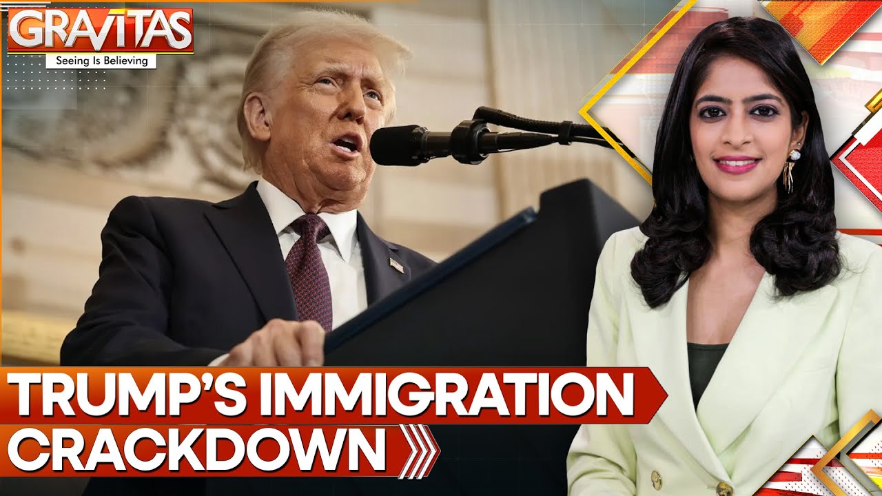 Trump’s Immigration Crackdown Escalates | GRAVITAS | WION