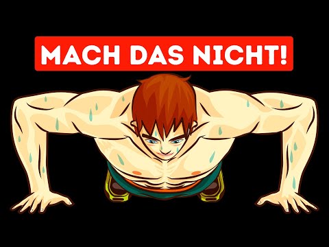 6 Trainingsfehler, die du als Anfänger machst