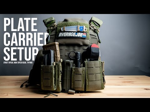 Plate Carrier Setup (First Spear Strandhogg, High Speed Gear Tacos, Thyrm)