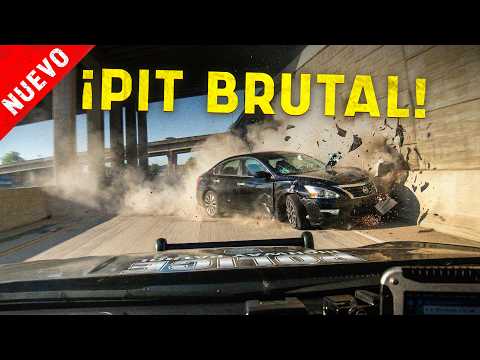 PIT at 200 km/h! 10 dangerous chases with PIT maneuvers. NEW