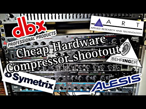 Cheap Hardware Stereo Compressor Shootout