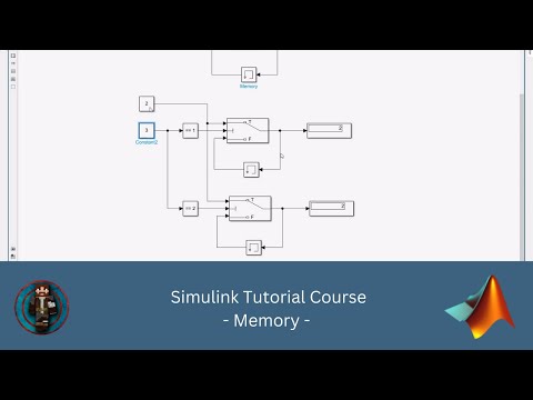 How to code and simulate Memory Functions in Simulink || Simulink Tutorial || Model & Function
