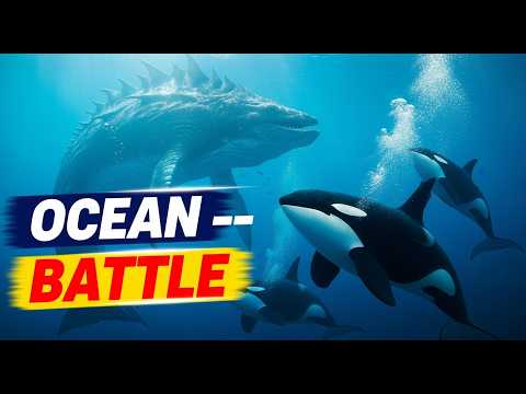 “Ancient Sea Monster vs Orca Pod — The Ultimate Ocean Survival Story”