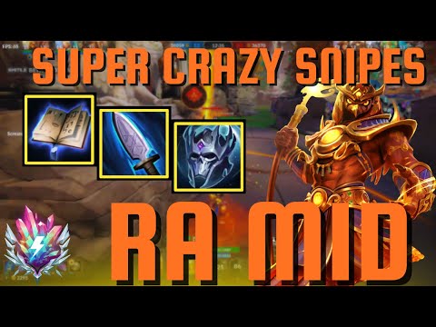 SUPER CRAZY SNIPES + 18 BOMB - Ra Mid Smite 2 Gameplay