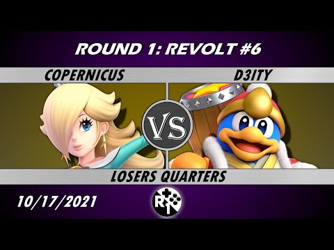 R1R #6 - Copernicus (Rosalina) vs D3ity (King Dedede) Losers Quarters - Smash Ultimate