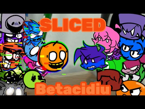 Sliced but everyone sings it (FNF pibby betacidiu)