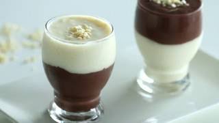 Vanilla and Chocolate Pudding Recipe by Home Cooking Adventure