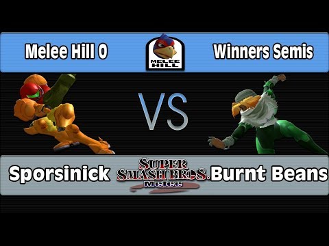 Melee Hill 0: Sporsinick (Samus) Vs. Burnt Beans (Sheik) - WS