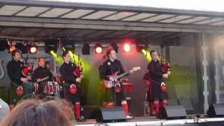 Red Hot Chilli Pipers - Flower of Scotland 2010