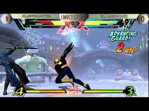 SESSION Ultimate Marvel Vs Capcom 3   MpendaSteel'Zero,Dante,Vergil )Vs Gambasaki Spencer,Doom,Nova