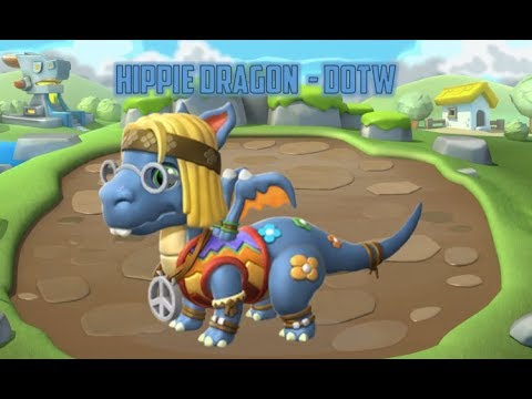 dragon of the week - hippie dragon!! || How to + Tips || Dragon Mania Legends