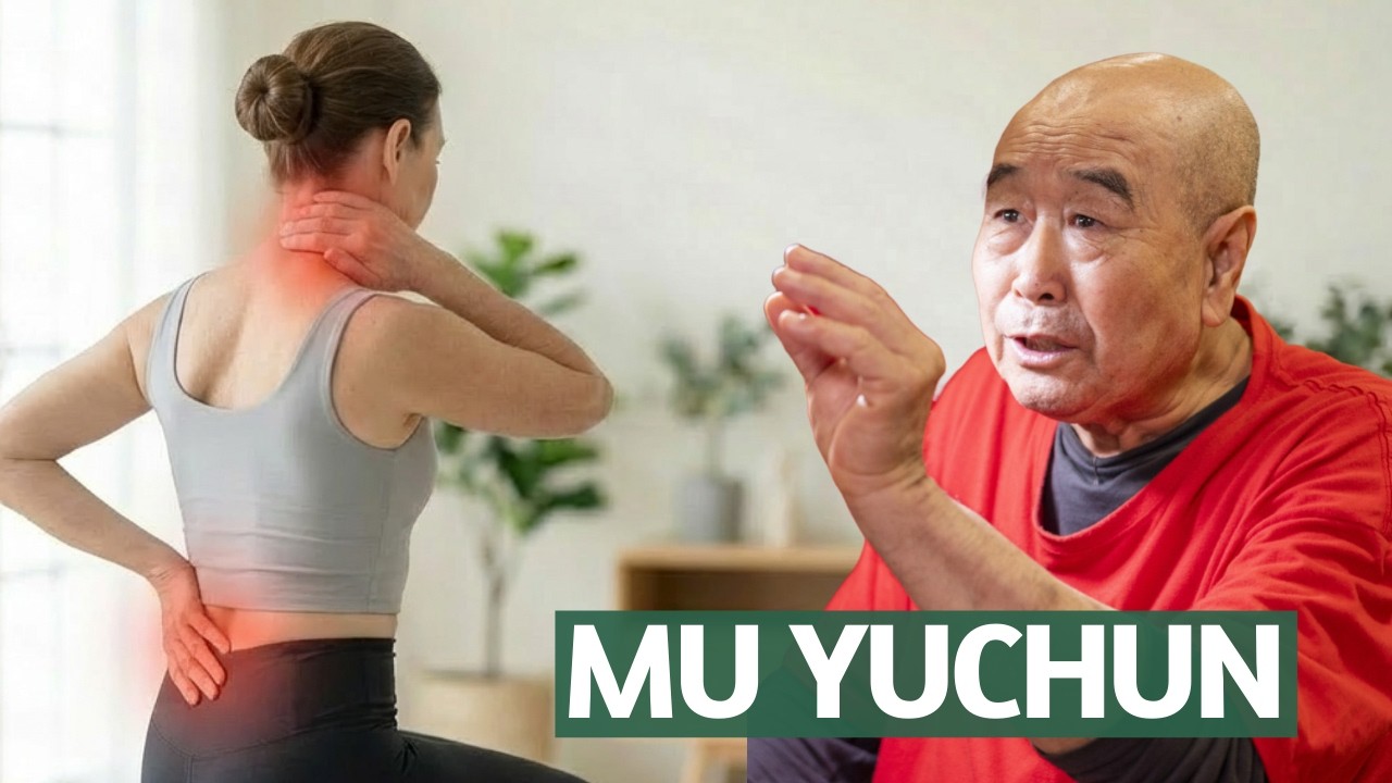 Для здоровья шеи, плеч и спины - Древняя магнитная практика. Му Юйчунь.