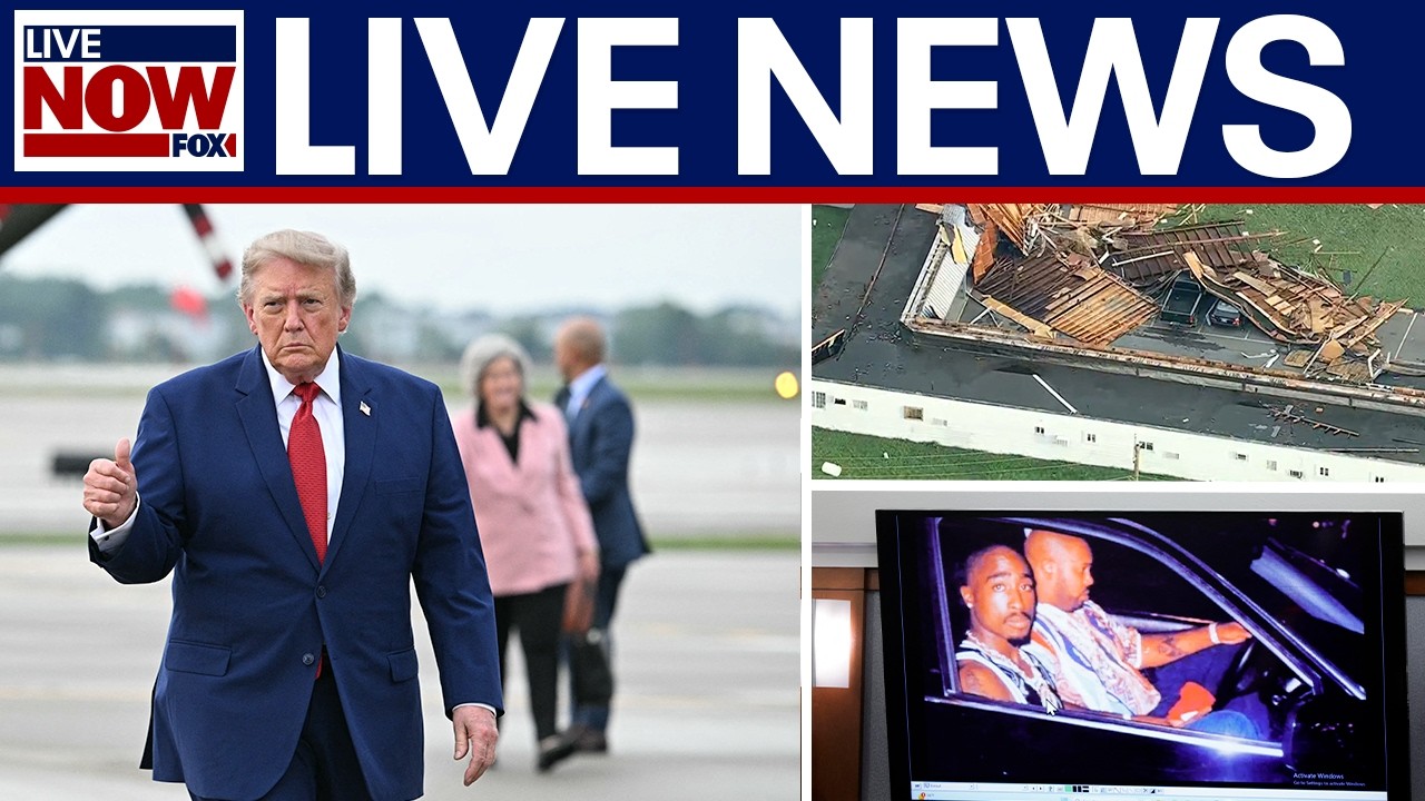 LIVE NEWS: Trump in South Carolina, Dover & Long Island Tornados, Tupac murder trial & more
