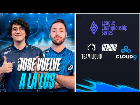 TL vs C9 JUEGA JOSECITO EN LA LCS!