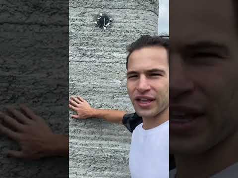 Did you know most 3d printed concrete isn’t concrete at all? This one is!
