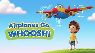 How Do Airplanes Fly? ✈️ The Four Forces of Flight Explained for Kids! | Science of Flight