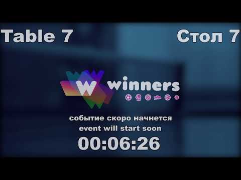 Teteruk Mikhail - Kozachenko Anatolii WINners. CUP Table Tennis 7 06.01.2021 15:45