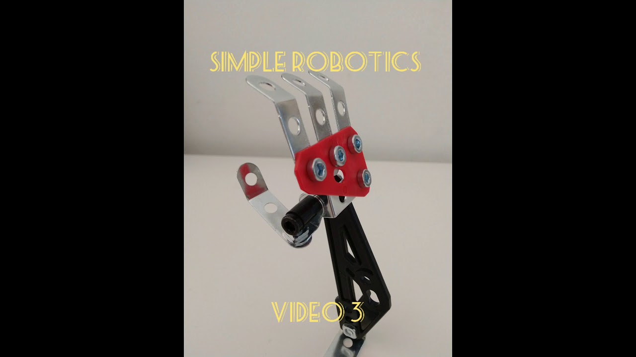 Simple robotics 3: Sensors and Actuators