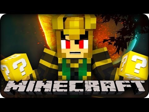 Minecraft - LUCKY BLOCK BOSS CHALLENGE - EVIL LOKI ! (Lucky Block Mod / SuperHero Mod)