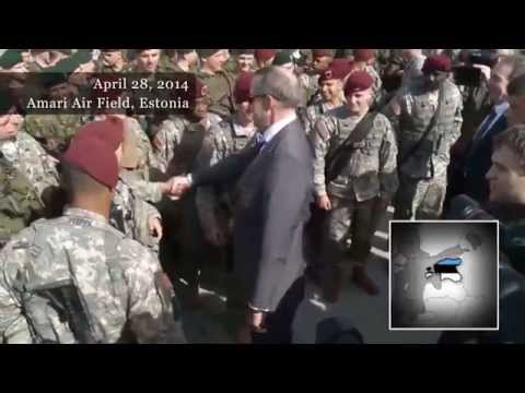 The President of Estonia, Toomas Hendrik Ilves