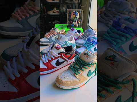 SB Dunks, best silhouete yes or yes? 👟🏆 #shorts #sneaker #nike #sneakerhead #collection #shoes #dunk