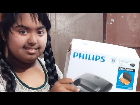 Philips grill sandwich maker Unboxing | in tamil