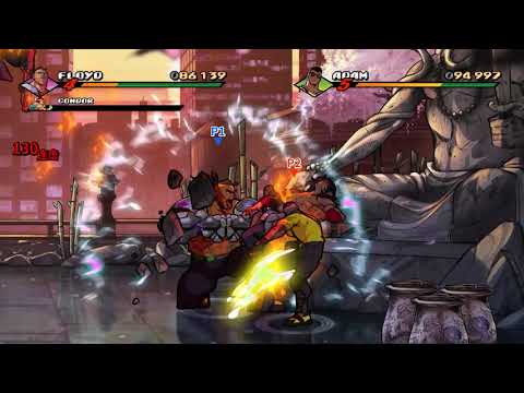 Streets of Rage 4 Best Shiva Fight in Co-op Mania Arcade 2 Player Floyd & Adam V5