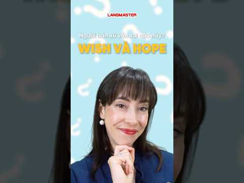 Let's differentiate between Wish and Hope with Liesel! #shorts #Ieltslangmaster