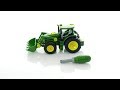 Klein-Toys Landwirtschaftsfahrzeug John Deere Traktor mit Frontlader