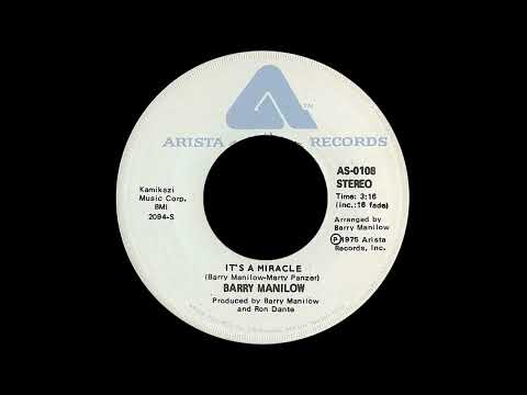 Barry Manilow   It's A Miracle   Arista 0108   1975 HQ