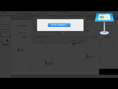 How to Add Video Music Files in Keynote Presentations