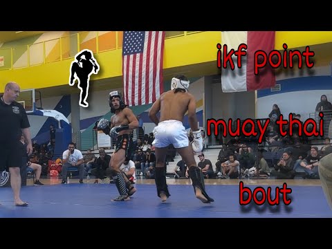 IKF Point Muay Thai Tournament Bout
