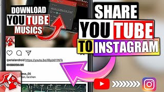 How to share youtube video link on instagram android