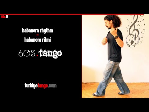Ritmo de Habanera (Milonga) | Habanera Rhythm | Habanera Ritmi - 60s Tango #14
