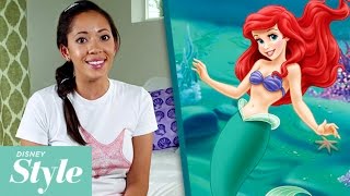 The Little Mermaid Fishtail Braid Tutorial