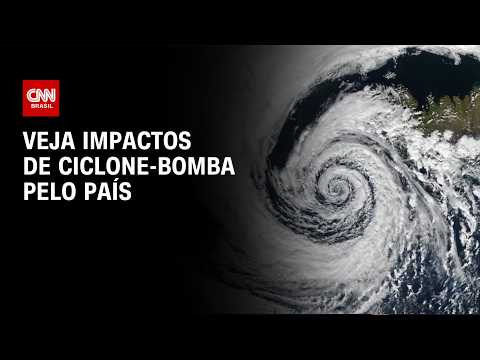 Alerta, aulas suspensas e tornado: veja os estragos e impactos do ciclone-bomba | LIVE CNN