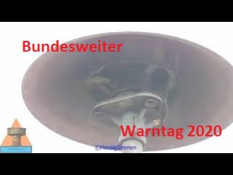 BUNDESWEITER WARNTAG 2020 in Hessen