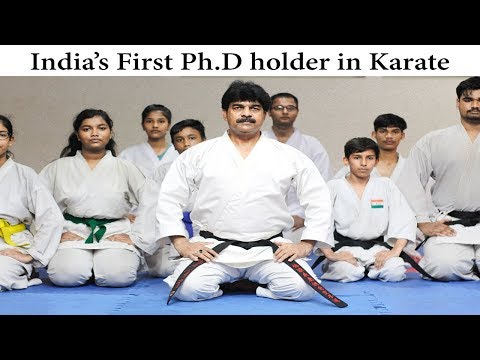 India's First Ph.D holder In Karate: Dr. Zakir Khan presented by Black Button Productions