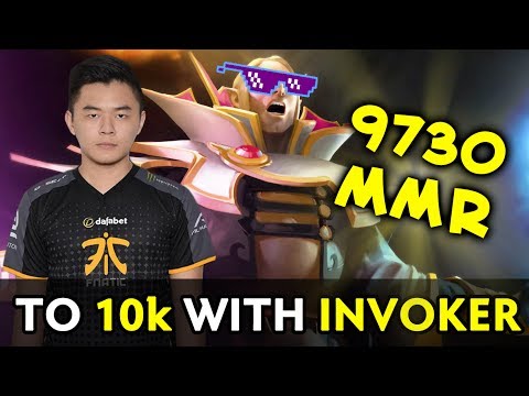 To 10k with Invoker — Top-2 MMR in the world MidOne