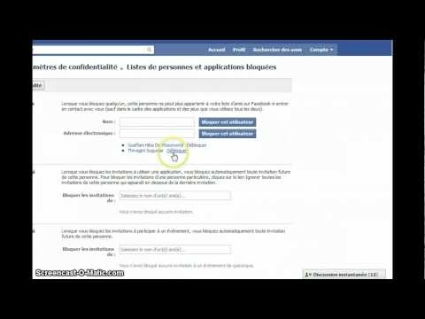 comment débloquer facebook