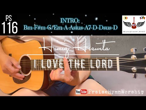 I Love The Lord - Psalm 116 | Himig Heswita - acoustic guitar cover w/ Lyrics & Guitar chords