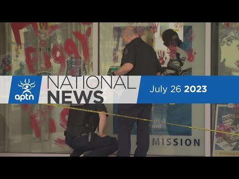 APTN National News July 26, 2023 – Trudeau shuffles cabinet, new workshop creating buzz