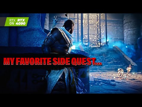 My Favorite Side Quest in Assassin's Creed Origins // Ultra Realistic Ray Tracing Reshade Mod