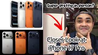 IPHONE 17 PRO: A CLOSER LOOK AT THE SLEEK DETAIL | DARK BLUE WHITE & GRAY | Jaden Yael